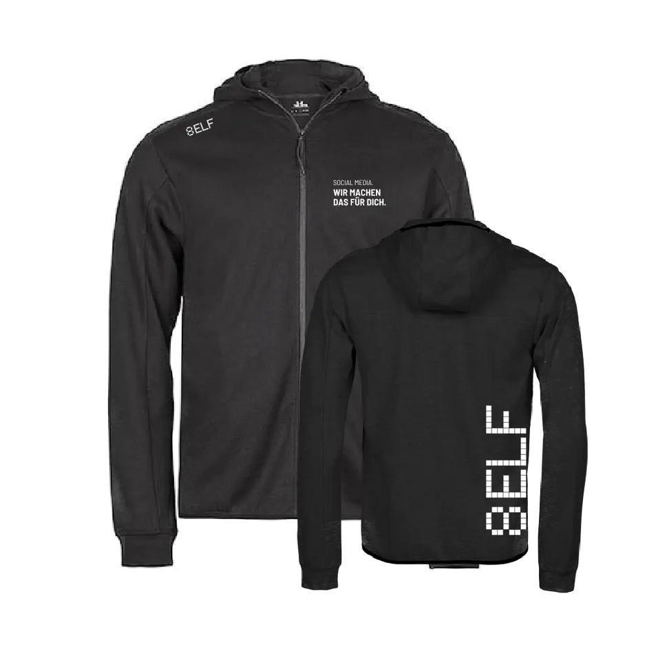 8elf Athletic Hooded Full Zip Sweat