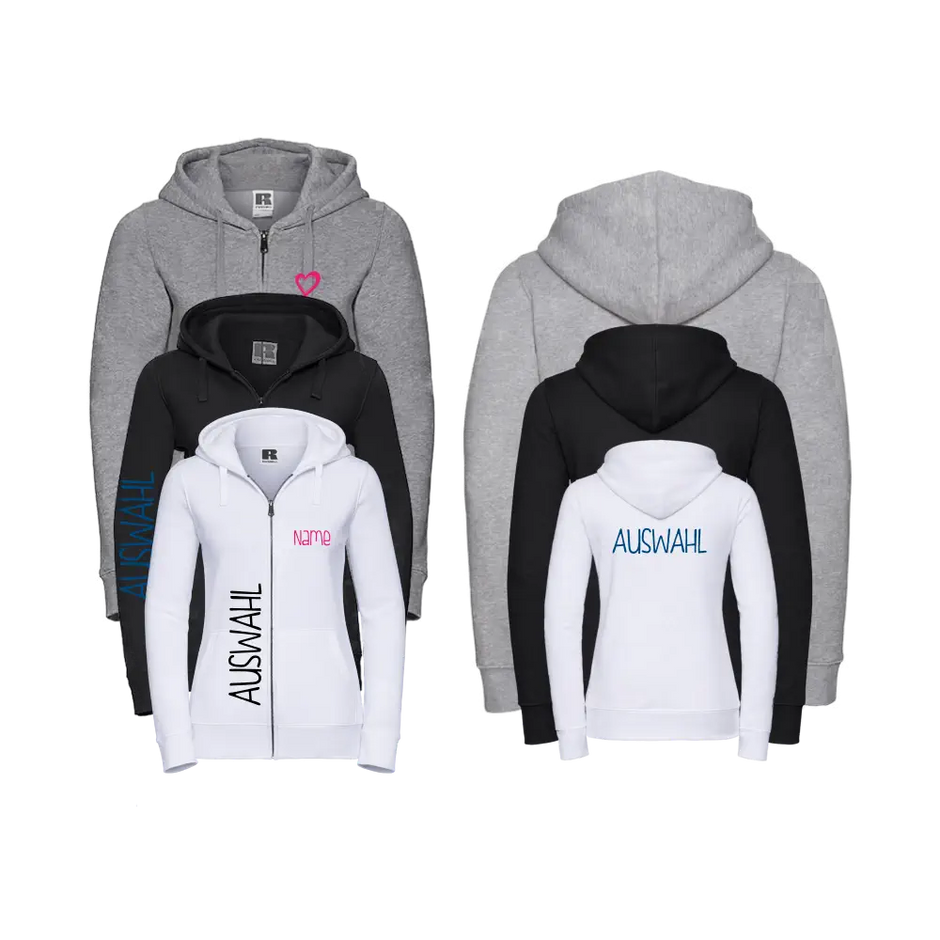 Herzkissen Jacke mit Kapuze