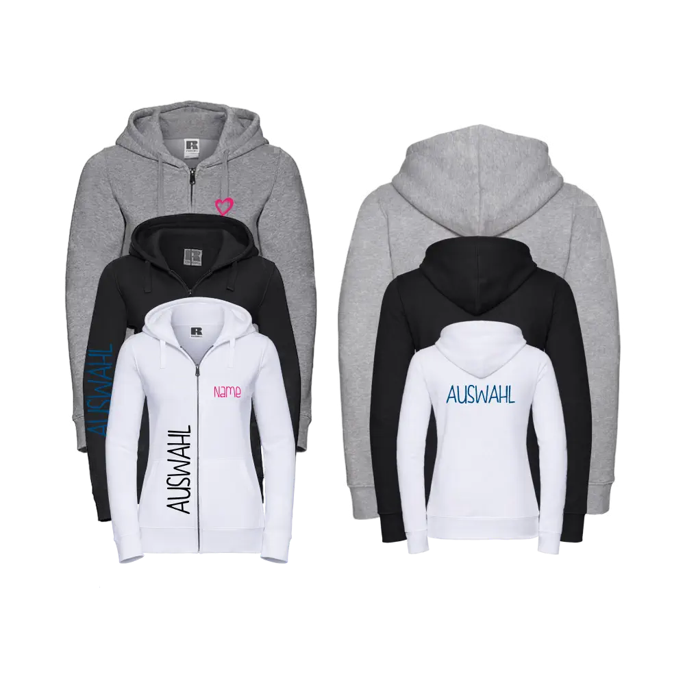 Herzkissen Jacke mit Kapuze