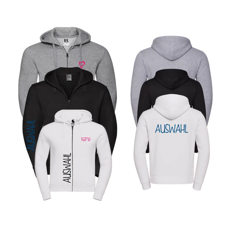 Herzkissen Jacke mit Kapuze