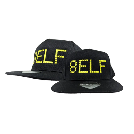 8elf Original Flat Peak Snapback Cap