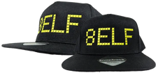 8elf Original Flat Peak Snapback Cap