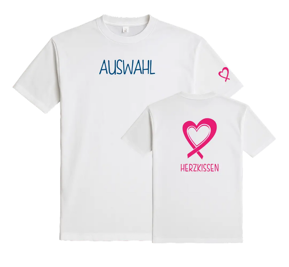 Herzkissen T-Shirt unisex