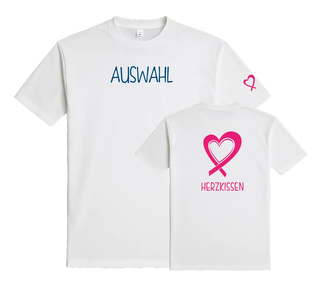 Herzkissen T-Shirt unisex