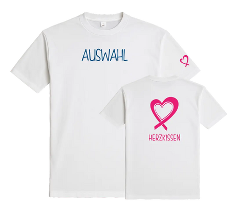 Herzkissen T-Shirt unisex