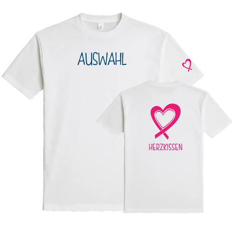 Herzkissen T-Shirt unisex