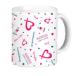 Herzkissen Tasse